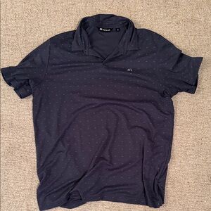 Men's Navy Blue Polo Shirt XXL